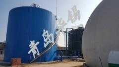 唐山市樂亭縣大型秸稈沼氣聯(lián)戶工程投入運行